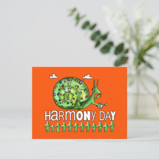 Harmony Day Australië Briefkaart (Staand voorkant)
