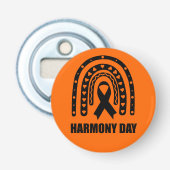 Harmony Day Australië Button Flesopener (Voorkant)