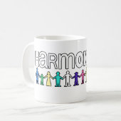 Harmony Day Australië Koffiemok (Voorkant links)