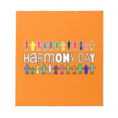 Harmony Day Australië Notitieblok (Voorkant)