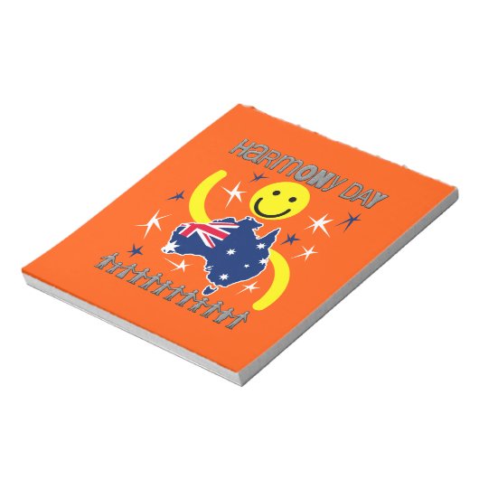 Harmony Day Australië Notitieblok (Linkerzijde)