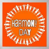 Harmony day, Australië Poster (Voorkant)