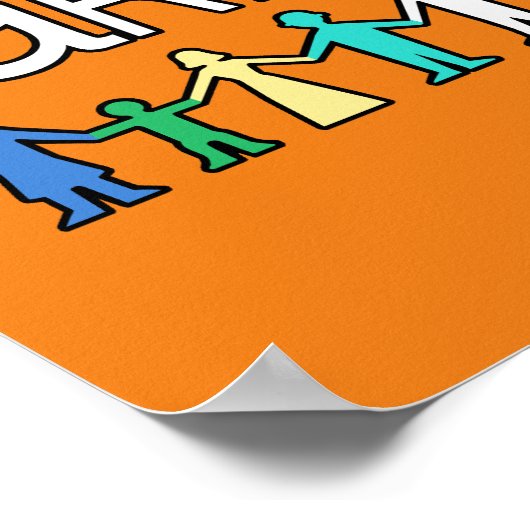 Harmony Day Australië Poster (Hoek)