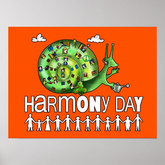 Harmony Day Australië Poster (Voorkant)
