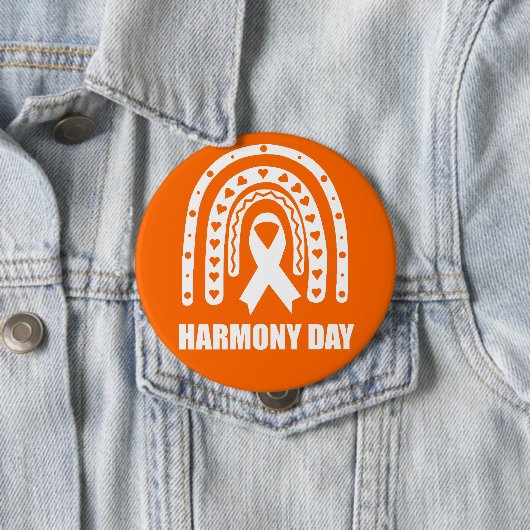 Harmony Day Australië Ronde Button 4,0 Cm (In situ)