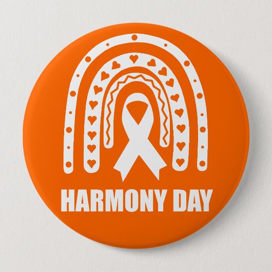 Harmony Day Australië Ronde Button 4,0 Cm (Voorkant)