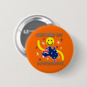 Harmony Day Australië Ronde Button 5,7 Cm (Voorkant /achterkant)