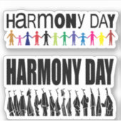 Harmony day, Australië Sticker (Voorkant)