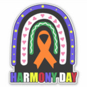 Harmony Day Australië Sticker (Voorkant)