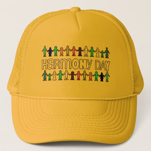 Harmony Day Australië Trucker Pet (Voorkant)