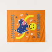Harmony Day Australië Wandkleed (Voorkant (horizontaal))