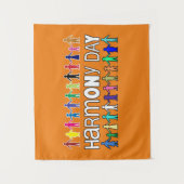 Harmony Day Australië Wandkleed (Voorkant)