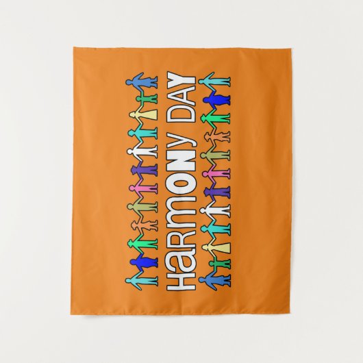 Harmony Day Australië Wandkleed (Voorkant)