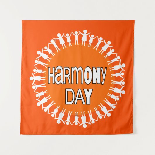 Harmony day, Australië Wandkleed (Voorkant)