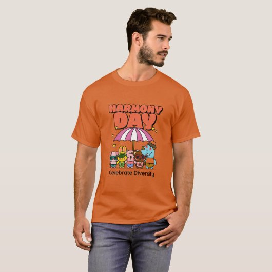 Harmony Day T-shirt (Voorkant volledig)