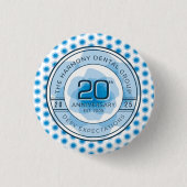 Harmony Dental 20th Anniversary Button (Voorkant)