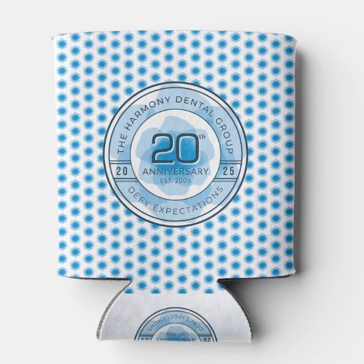 Harmony Dental 20th Anniversary Cooler Sleeve (Achterkant)