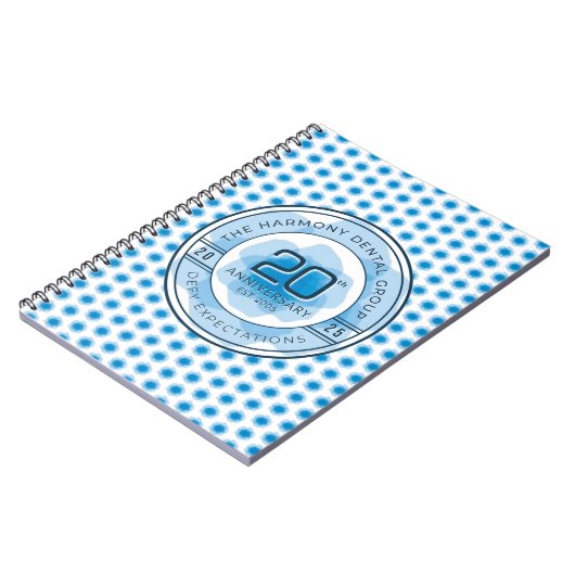 Harmony Dental 20th Anniversary Notebook Notitieboek (Linkerzijde)