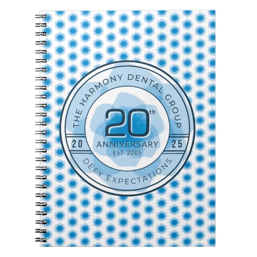 Harmony Dental 20th Anniversary Notebook Notitieboek (Voorkant)