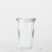 Harmony Dental 20th Anniversary Tumbler with Straw Acryl Drinkbeker (Rechts)