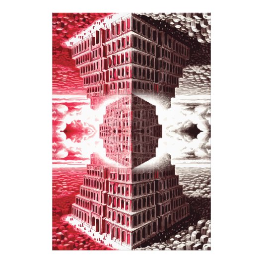 Harmony & Discord: Toren van Babel Foto Afdruk (Voorkant)