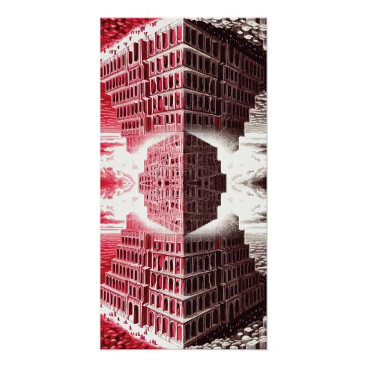 Harmony & Discord: Toren van Babel Perfect Poster (Voorkant)