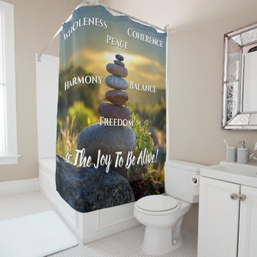 Harmony douchegordijn (In situ)