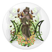 Harmony driedubbel design keramische knop (Voorkant)