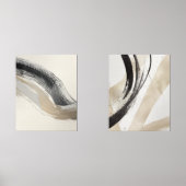 Harmony Duo - Abstract Inktpaar - Muurkunstset Muurkunst Sets (Voorkant)