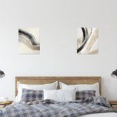 Harmony Duo - Abstract Inktpaar - Muurkunstset Muurkunst Sets (Slaapkamer)
