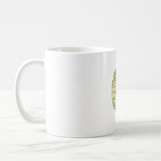 Harmony – Elegante groene en gouden natuur geïnspi Koffiemok