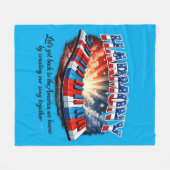 HARMONY FLEECE DEKEN (Voorkant (Horizontaal))