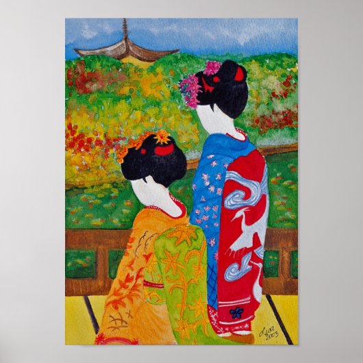 Harmony Geisha Print (Voorkant)