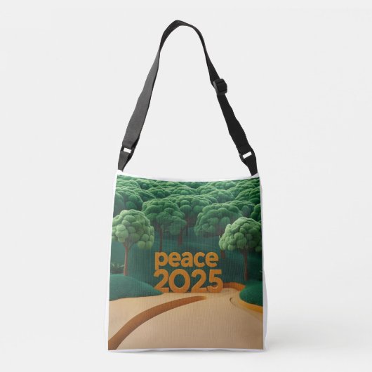 Harmony Grove Peace Crossbody Tas (Achterkant)