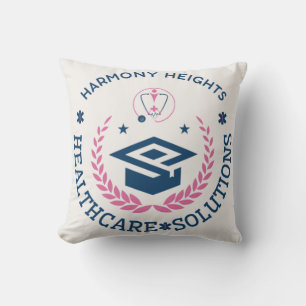Harmony Heights Healthcare Solutions Company Logo Kussen