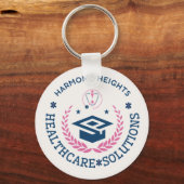 Harmony Heights Healthcare Solutions Company Logo Sleutelhanger (Voorkant)