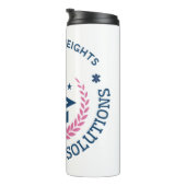 Harmony Heights Healthcare Solutions Company Logo Thermosbeker (Geroteerd rechts)