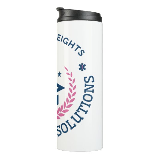 Harmony Heights Healthcare Solutions Company Logo Thermosbeker (Geroteerd rechts)