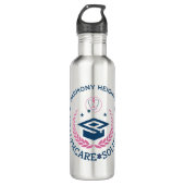 Harmony Heights Healthcare Solutions Company Logo Waterfles (Voorkant)