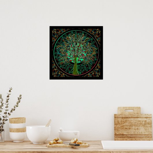 Harmony & Hope Tree of Life Poster (Keuken)