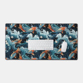 Harmony Horizons: Een prachtig op Azië geïnspireer Bureaumat (Keyboard & Muis)