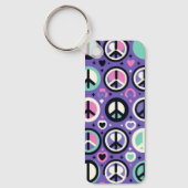 Harmony Hues A Peaceful Pattern / Tons de Harmonia Sleutelhanger (Voorkant)