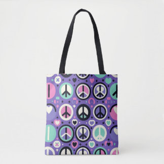 Harmony Hues A Peaceful Pattern / Tons de Harmonia Tote Bag