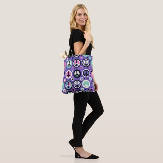Harmony Hues A Peaceful Pattern / Tons de Harmonia Tote Bag (Op model)