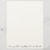 Harmony In Bloom Briefhoofd (Achterkant)