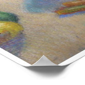 Harmony in Blue Poster (Hoek)