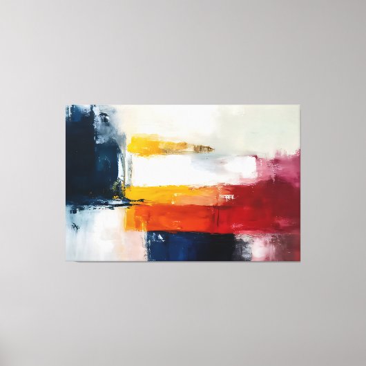 Harmony in Fragments Canvas Afdruk (Voorkant)