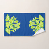 'Harmony in Green' op een badkamerhanddoekset Bad Handdoek (Handdoek)