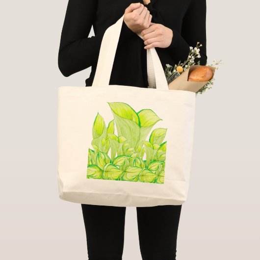 'Harmony in Green' op een Jumbo Tas (Voorkant (product))
