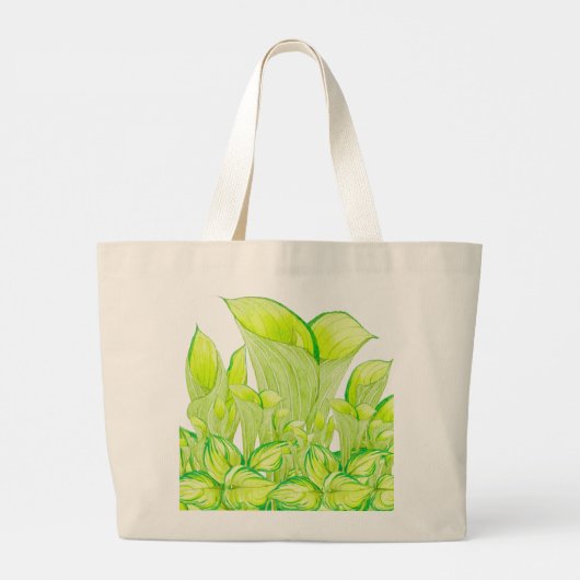 'Harmony in Green' op een Jumbo Tas (Achterkant)